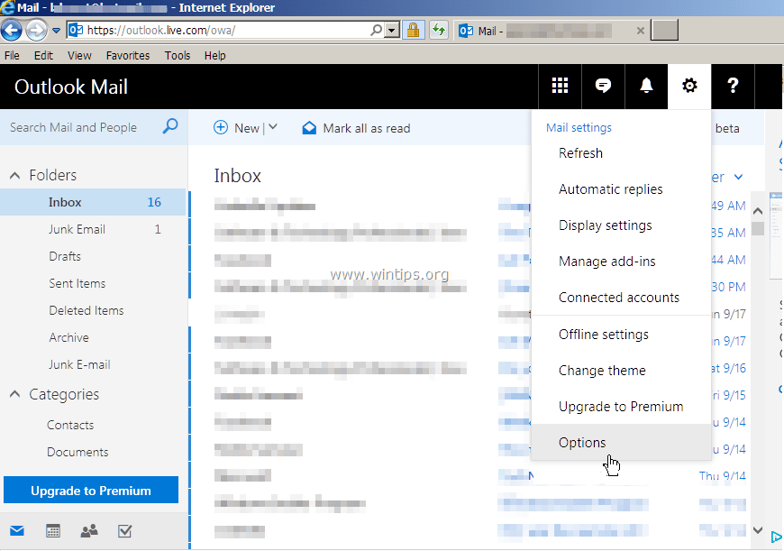 Windows Live Mail Office 365